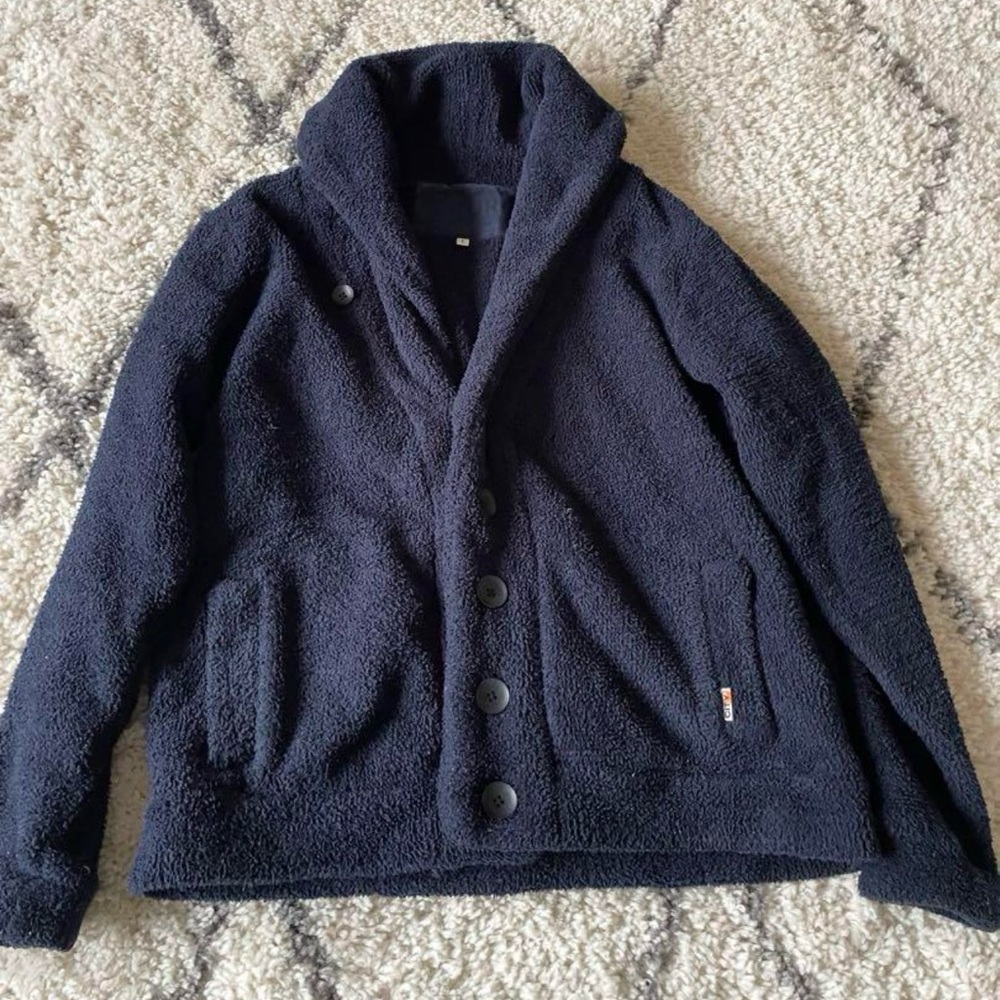 Free City Sherpa button up cardi - XS